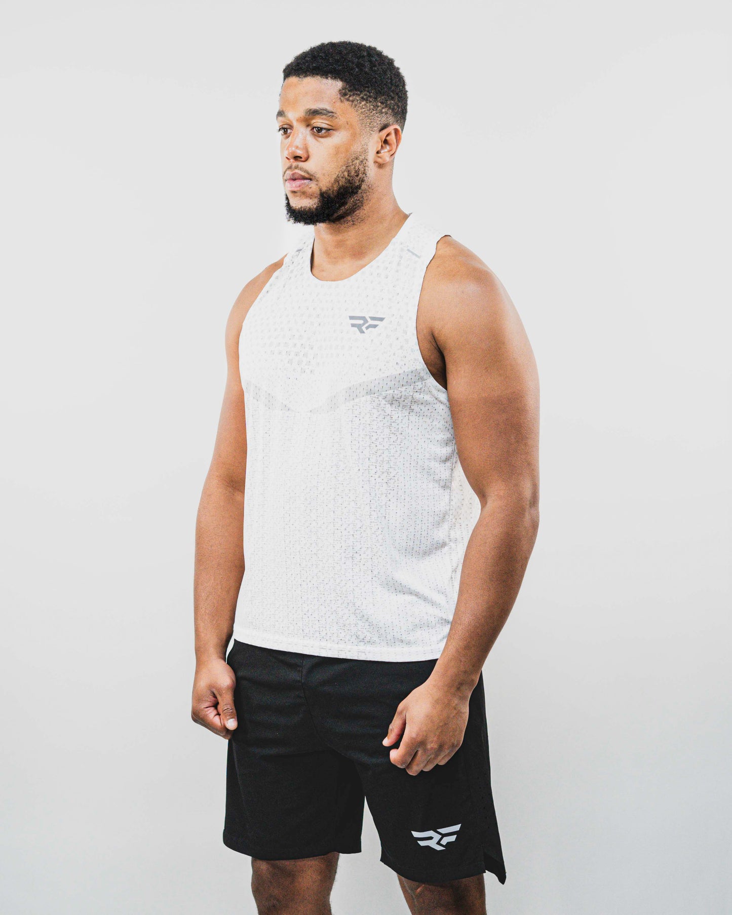 Reflect Mens Vest White