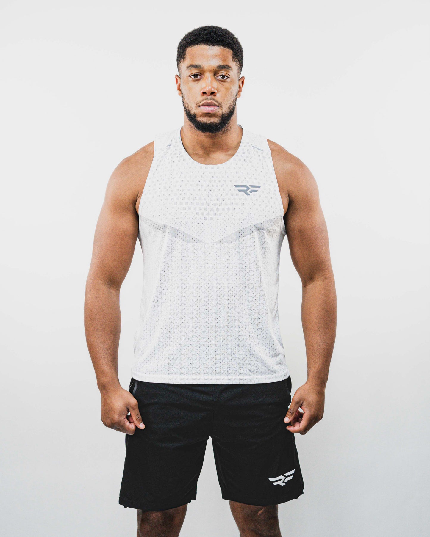 Reflect Mens Vest White