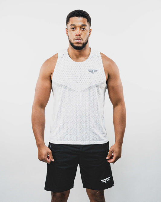 Reflect Mens Vest White