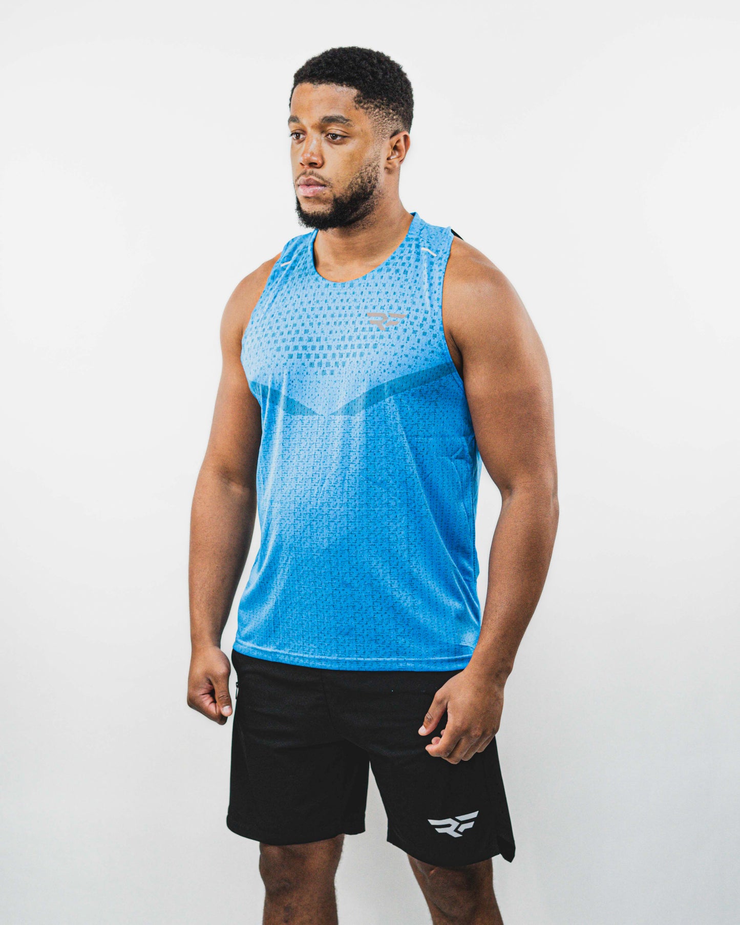 Reflect Mens Vest Blue