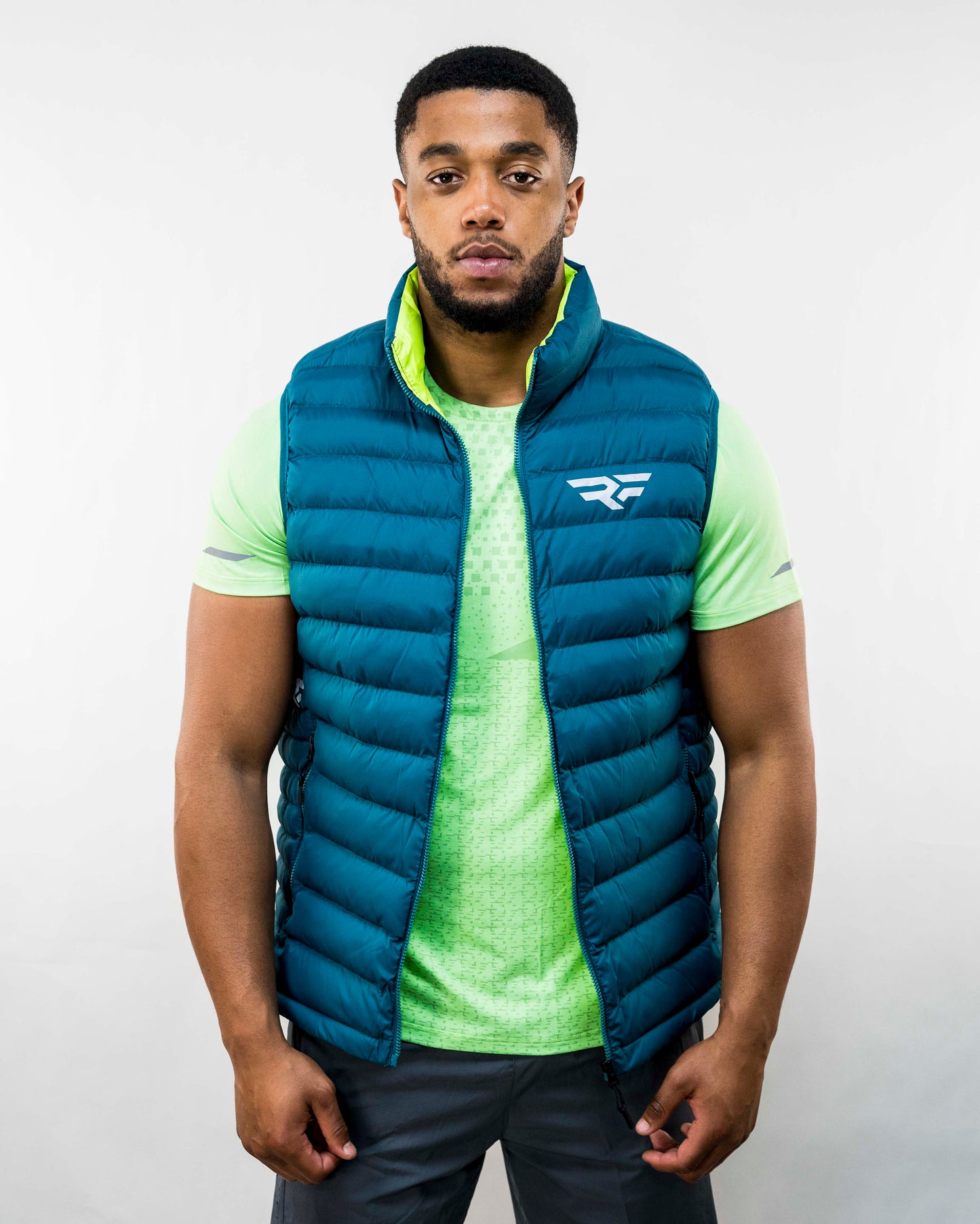 Reflect Mens Body Warmer - Blue