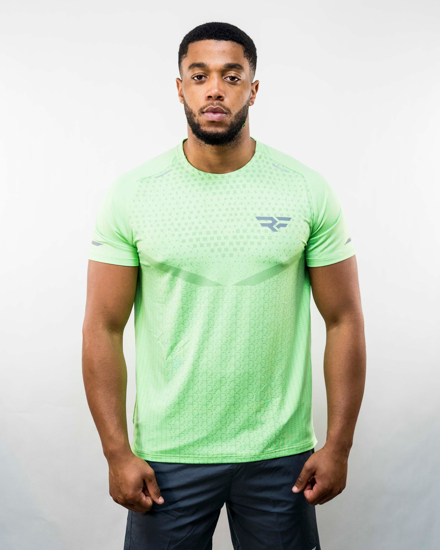 Reflect Dry Fit Mens T-Shirt - Neon Green