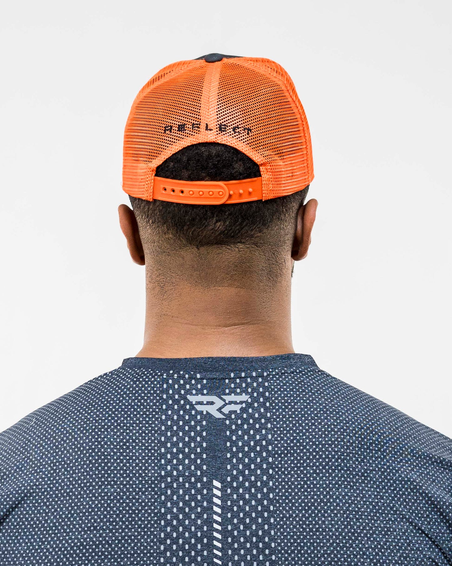 Reflect Mens Cap Grey & Orange