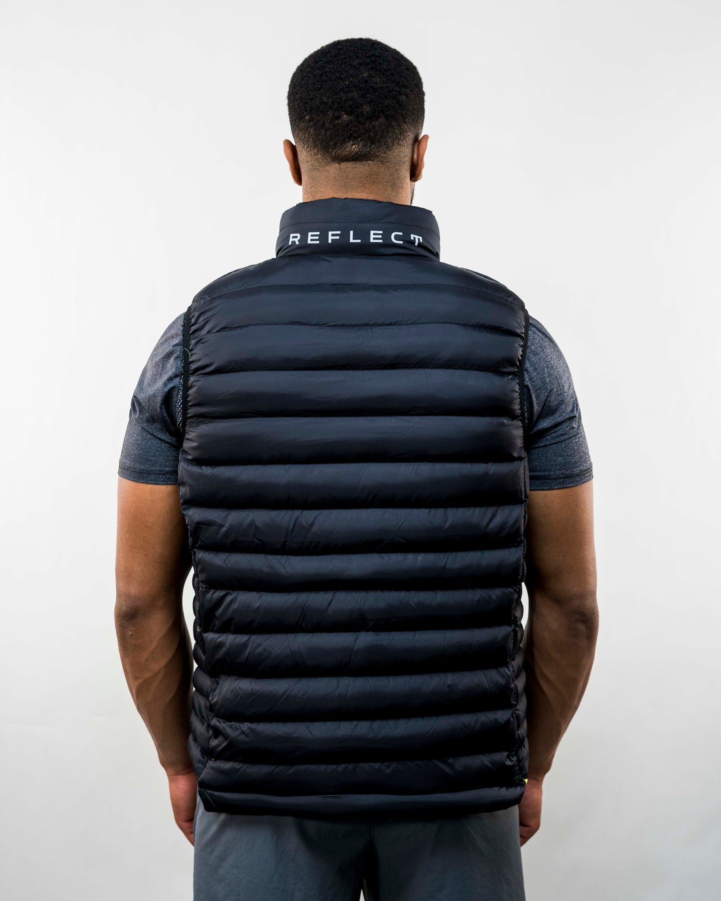 Reflect Mens Body Warmer - Black