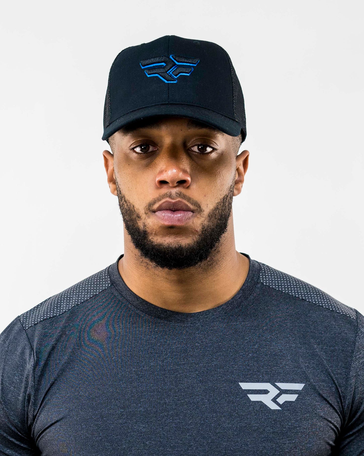 Reflect Mens Cap Black & Blue