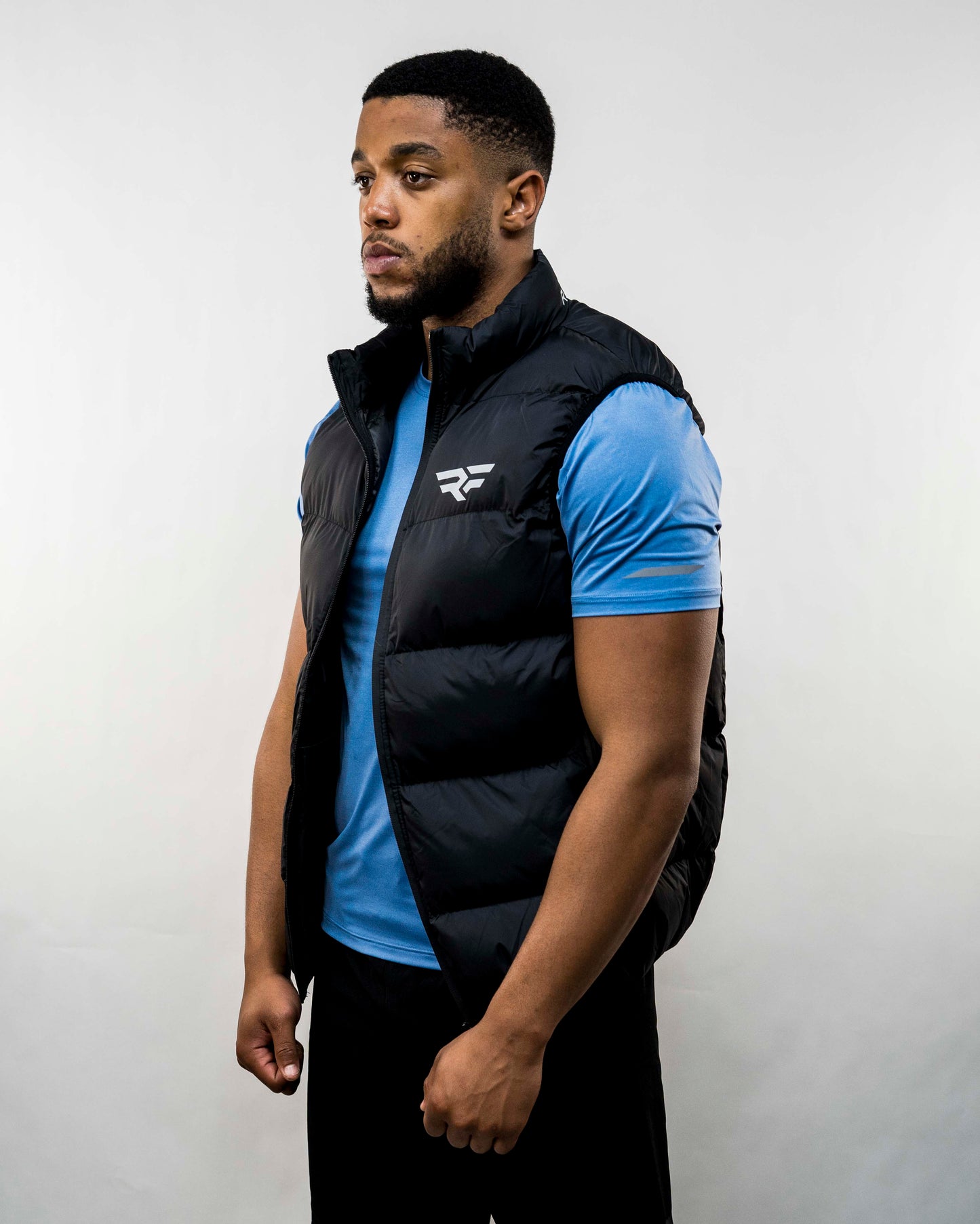 Reflect Mens Body Warmer - Black